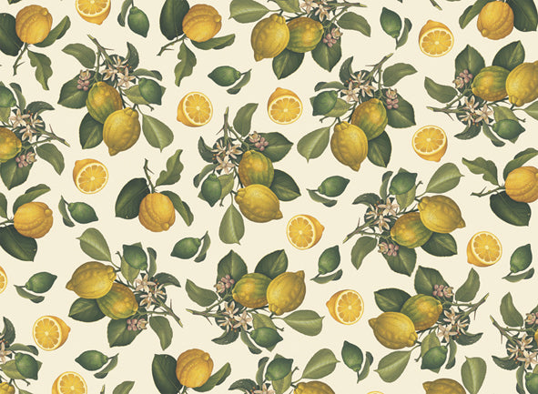 Rossi 1931 Italian Decorative Paper- Lemons