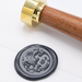 Wax Seal Stamp & Handle- Moon