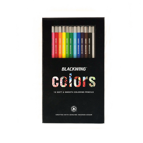 Blackwing Colors 12 Soft Smooth Coloring Pencils – JAG Art Supply