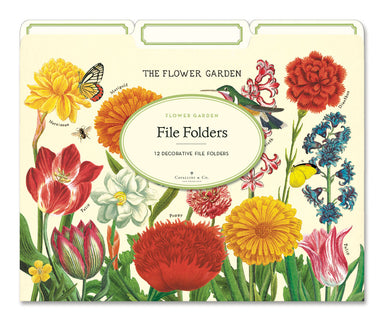 Cavallini & Co. Flower Garden File Folders