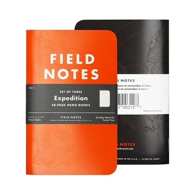 Field Notes Expedition 3-pack