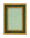 Cavallini & Co. 4 by 6 Inch Classico Green Florentine Frame