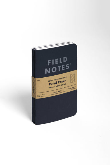 The Field Notes Pitch Black Dot Graph is NEW and comes in a package of three. 
