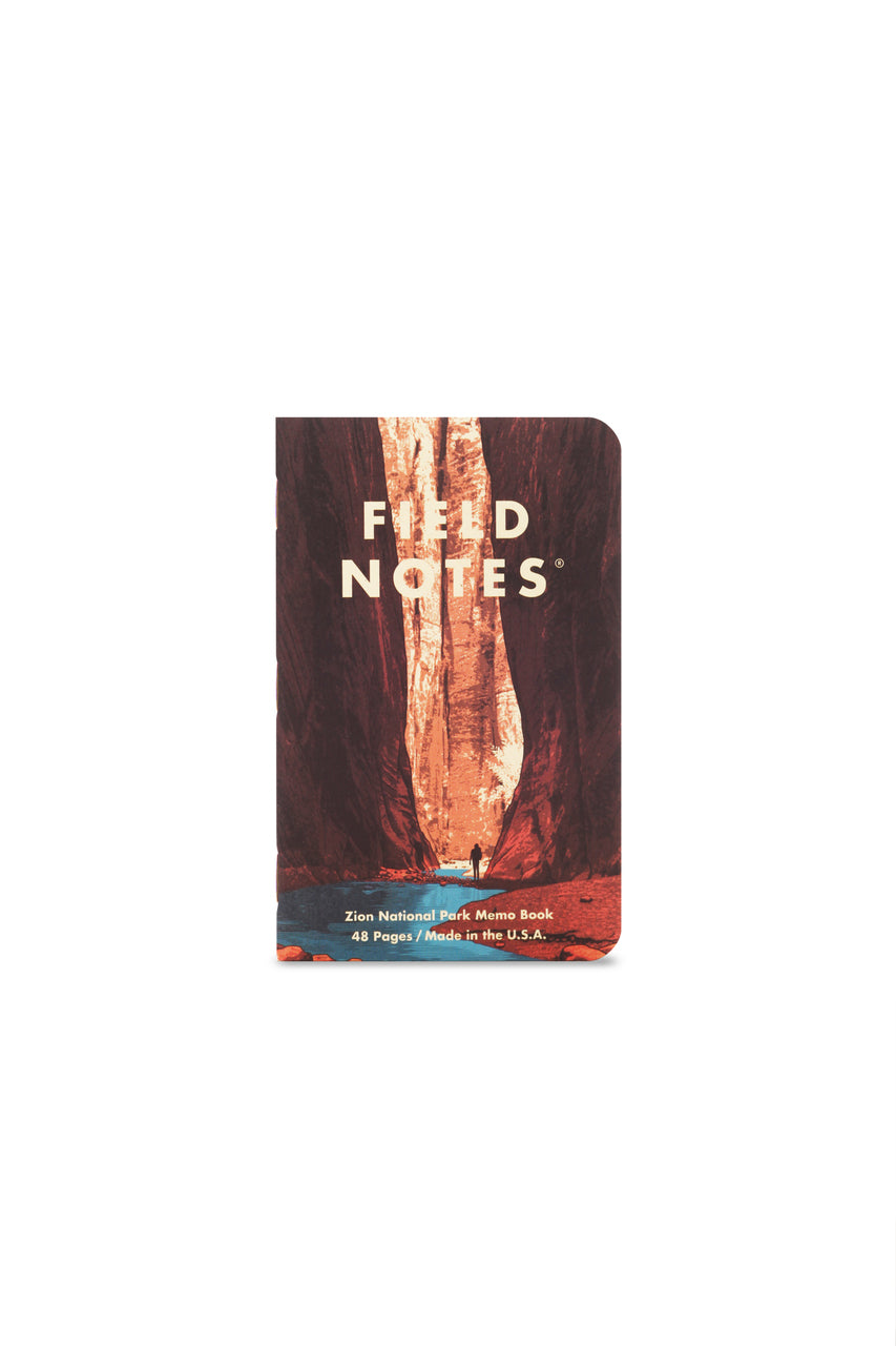 Field Notes National Parks Edition 3-Pack- Series A, B, C, D, E, or F