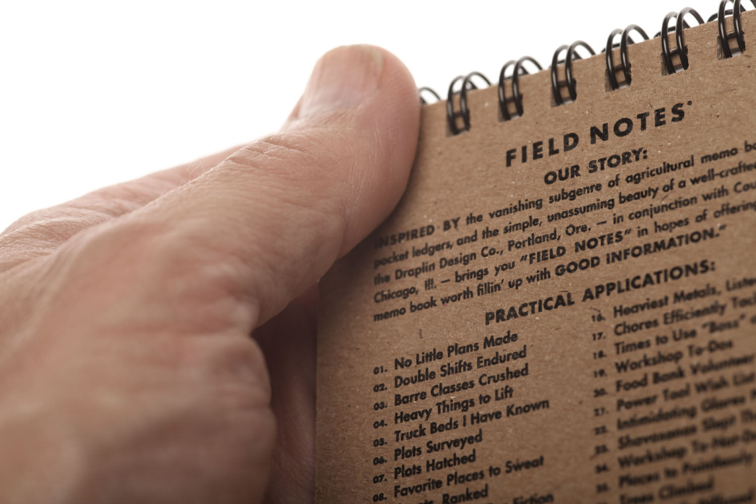 Field Notes Rear Field Notes Heavy Duty Edition 2-Pack — Two Hands Paperie