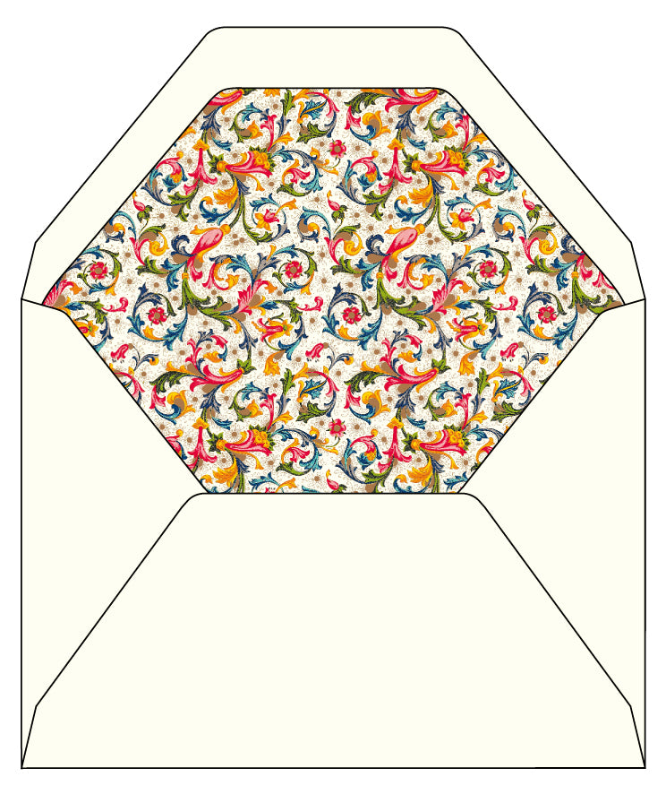 Envelope Liners for Florence Collection 