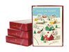 Cavallini & Company holiday boxed notecards help simplify your Christmas mailing. T