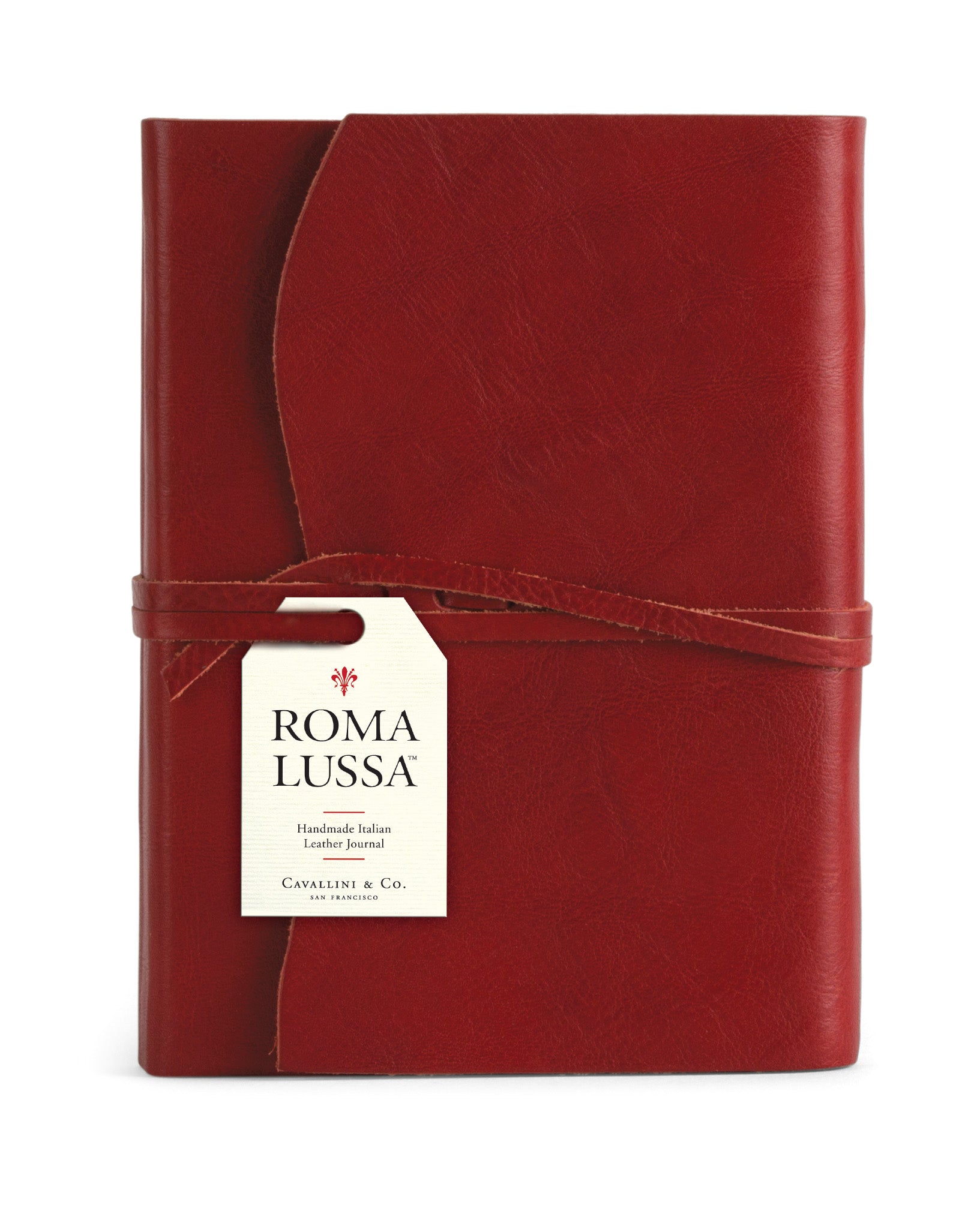 Cavallini & Co. Roma Lussa Leather Journal- 5X7 inches