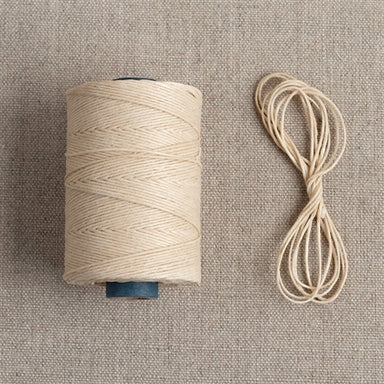 Waxed Linen Thread- Teal — Two Hands Paperie