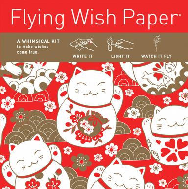Flying Wish Paper Mini Wishing Kit, Mushroom