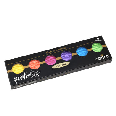 Coliro Pearlcolors Watercolor Set- Vibrant- set of 6