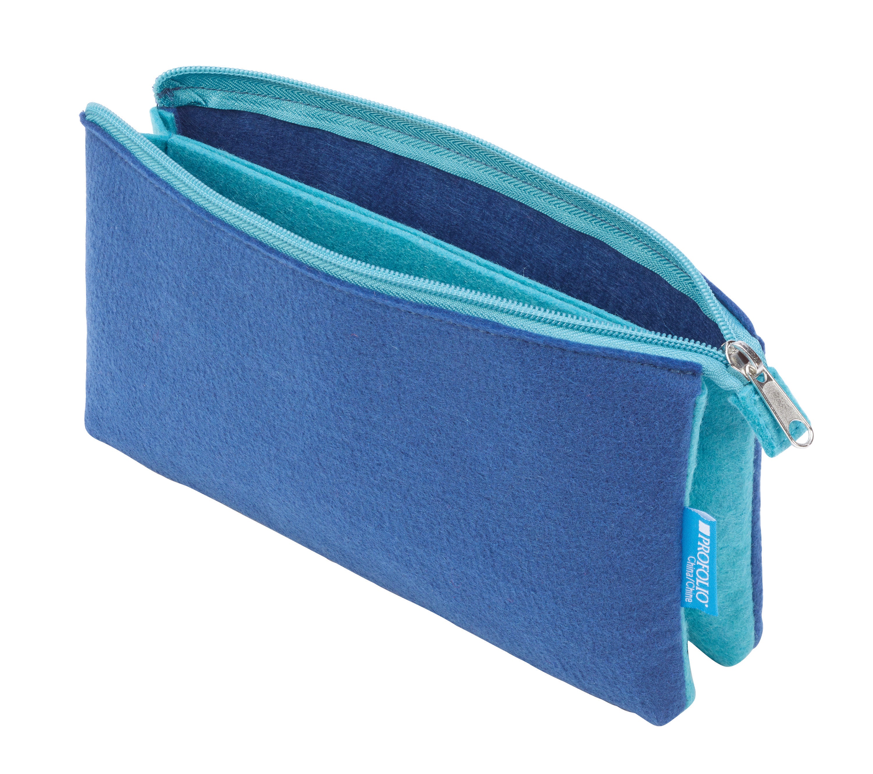 Itoya Profolio Midtown Pouch in Blue/Lagoon- 5x9 inches