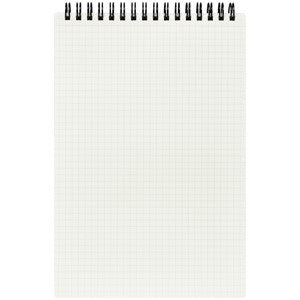 A5 size notebook- measures 5 7/8 inches wide by 8 1/4 inches high