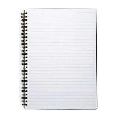 Maruman Mnemosyne Spiral Bound Creative Notebook, B5 size , 7.6X9.9 inches with 7 MM line spacing.    