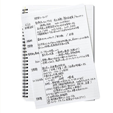 Mnemosyne note pads contain 80 GSM paper that is archival and fountain pen friendly.