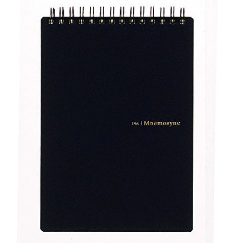 Mnemosyne Spiral Bound N196A B6 Lined Memo Pad- 5x7.5 inches — Two