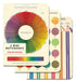 Three cover styles are featured on Cavallini's Color Wheel mini notebook set. 
