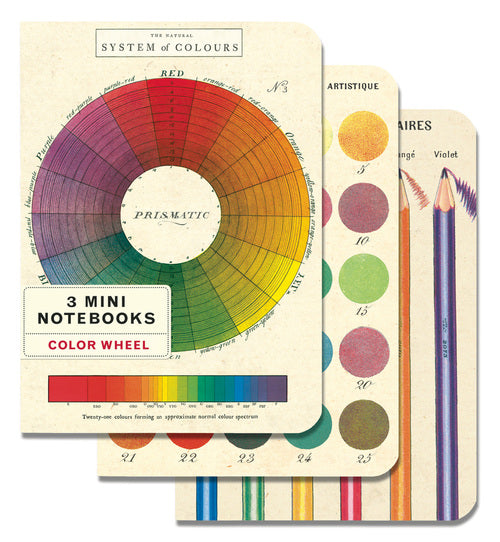 Cavallini & Co. Color Wheel Mini Notebook Set