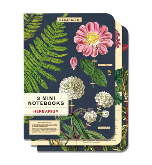 Cavallini & Co. Herbarium Mini Notebook Set
