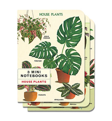Cavallini & Co. House Plants Mini Notebook Set