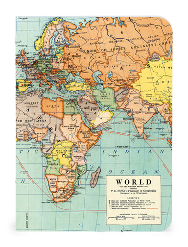 This set features three different vintage map images. 