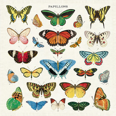 Cavallini & Co. Butterfly Cotton Napkins- Set of 4