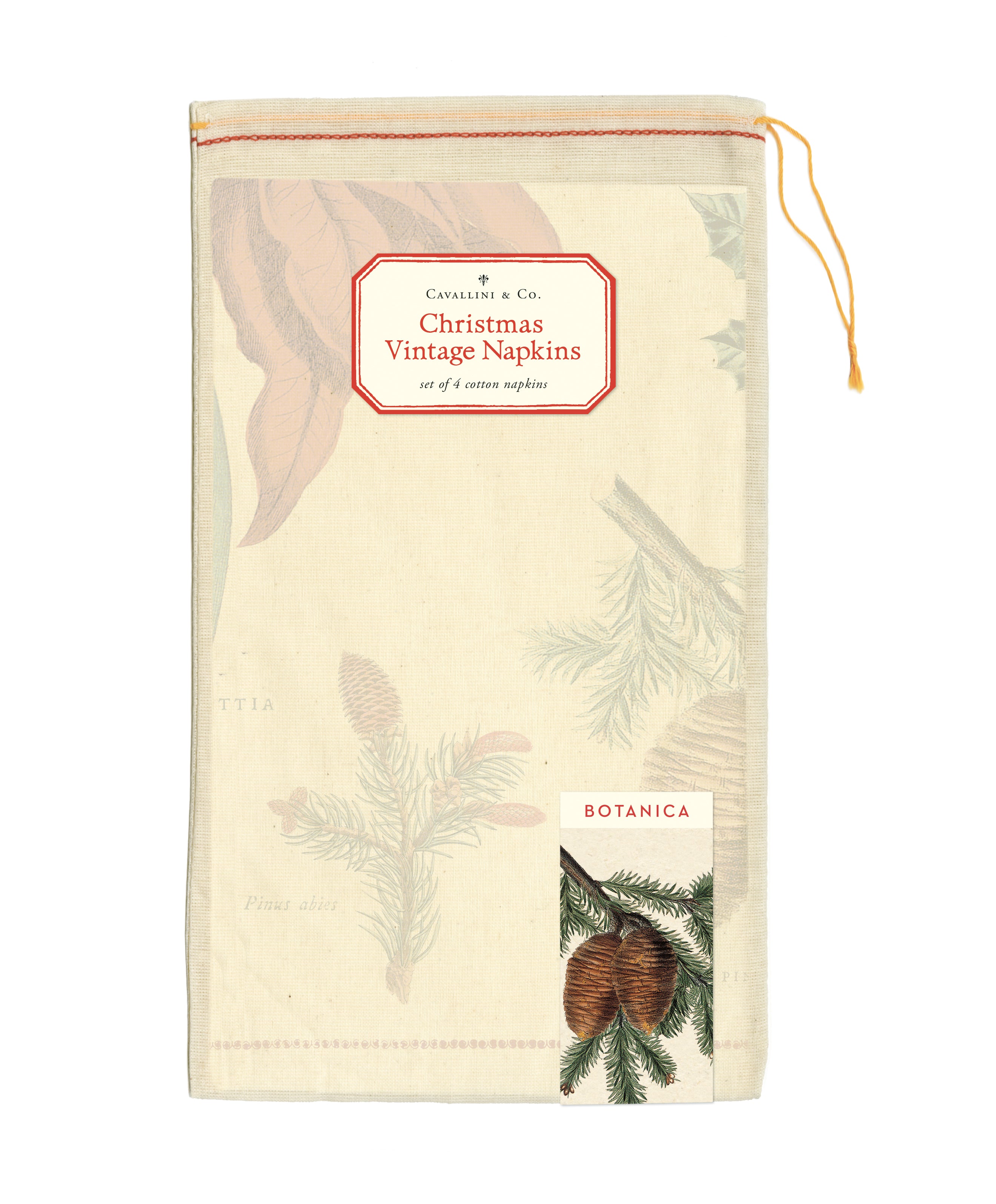 Cavallini & Co. Botanica Christmas Stickers — Two Hands Paperie