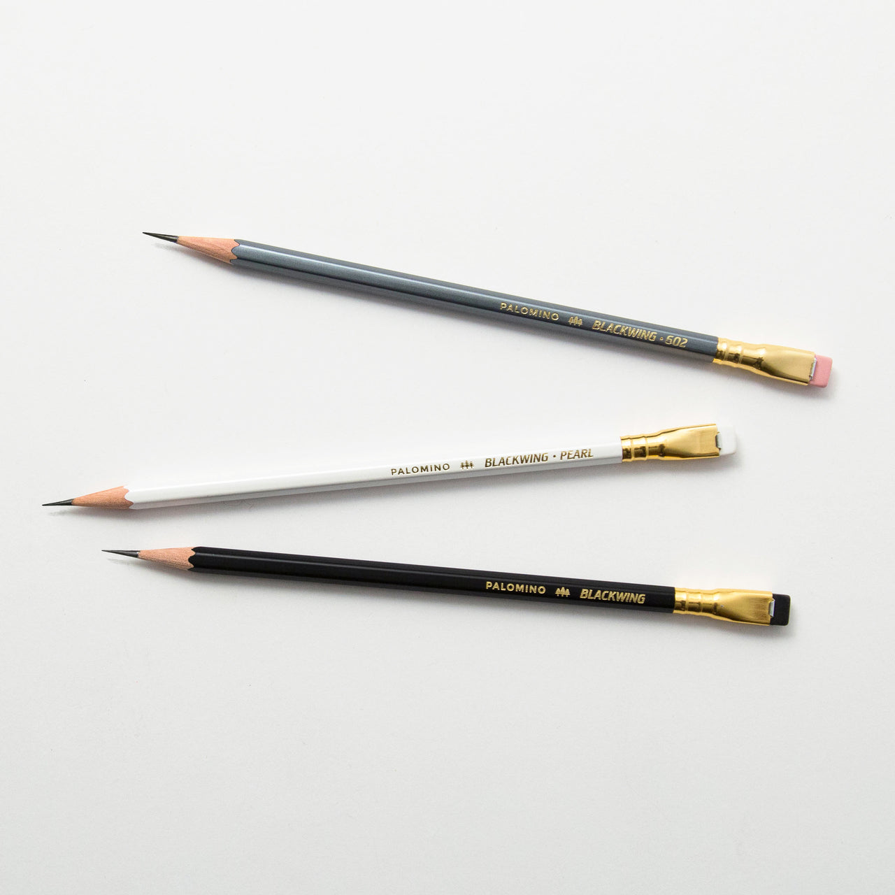 The Blackwing "core" pencils- 602, pearl, matte