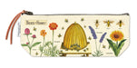 Cavallini & Co. Federmäppchen 'Bienen & Honig' – Baumwolle, Mit Reißverschluss, 10 X 23 Cm