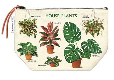 Cavallini & Co. Vintage Pouch- House Plants