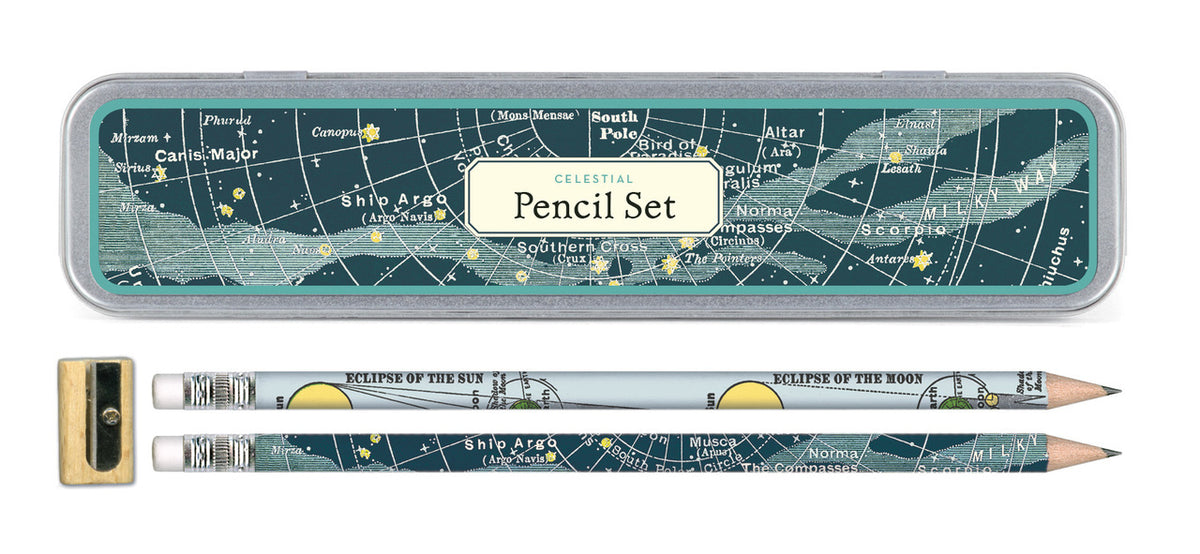 Cavallini & Co. Celestial Pencil Set — Two Hands Paperie