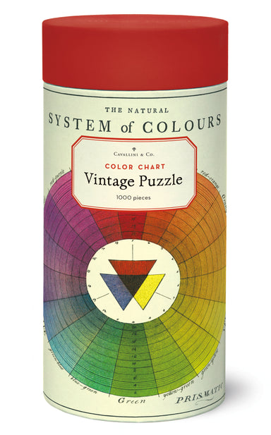 Cavallini & Co. Color Wheel 1000 Piece Puzzle