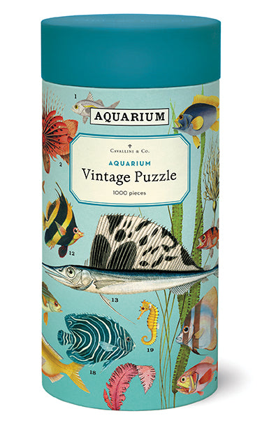 Cavallini & Co. Aquarium 1000 Piece Puzzle