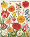 Flower Garden 1000 Piece Puzzle- Finished puzzle measures 22 by 28 inches.