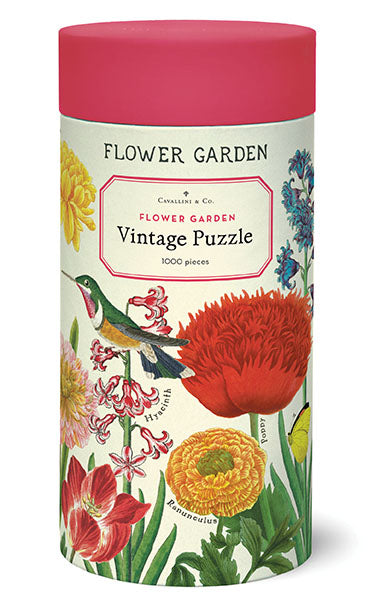 Cavallini & Co. Flower Garden 1000 Piece Puzzle