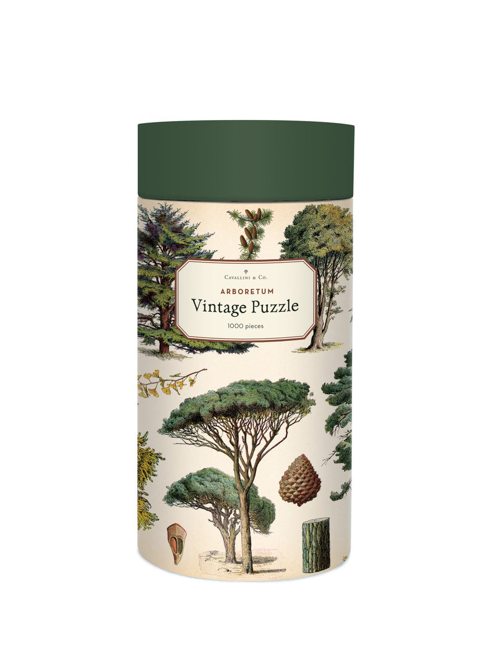 Cavallini & Co. Arboretum 1000 Piece Puzzle — Two Hands Paperie