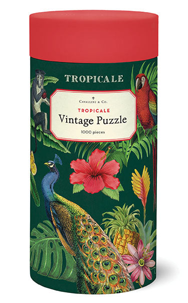 Cavallini & Co. Tropicale 1000 Piece Puzzle