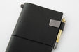 TRAVELER'S COMPANY Accessories- Leather Pen Holder in Black