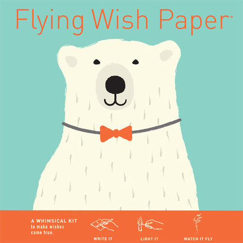 Flying Wish Paper- Polar Bear