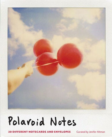Polaroid Notes features twenty note cards, each with a different Polaroid image. Each and every image evokes that classic "Polaroid style." 