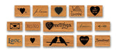 Each of the "Love" Stamps is sure to bring a nice touch to your next project. 