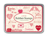 Cavallini & Co. Valentine's "Love" Stamp Set will help you complete any Valentine's card, envelope, or package. 