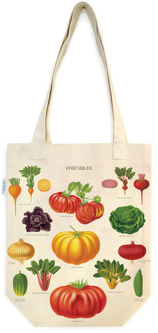 Cavallini & Co. Vegetable Garden Cotton Tote Bag