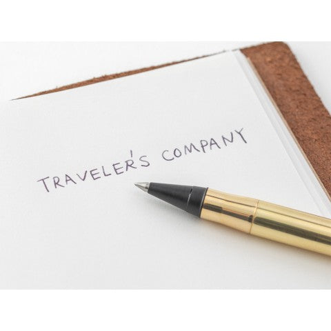 Traveler's Company Brass Fountain Pen - The Writing Desk