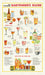 "The Standard Bartender's Guide" tea towel is complete with whiskey, gin, and party punch recipes, and a few hints for the home bar thrown in.