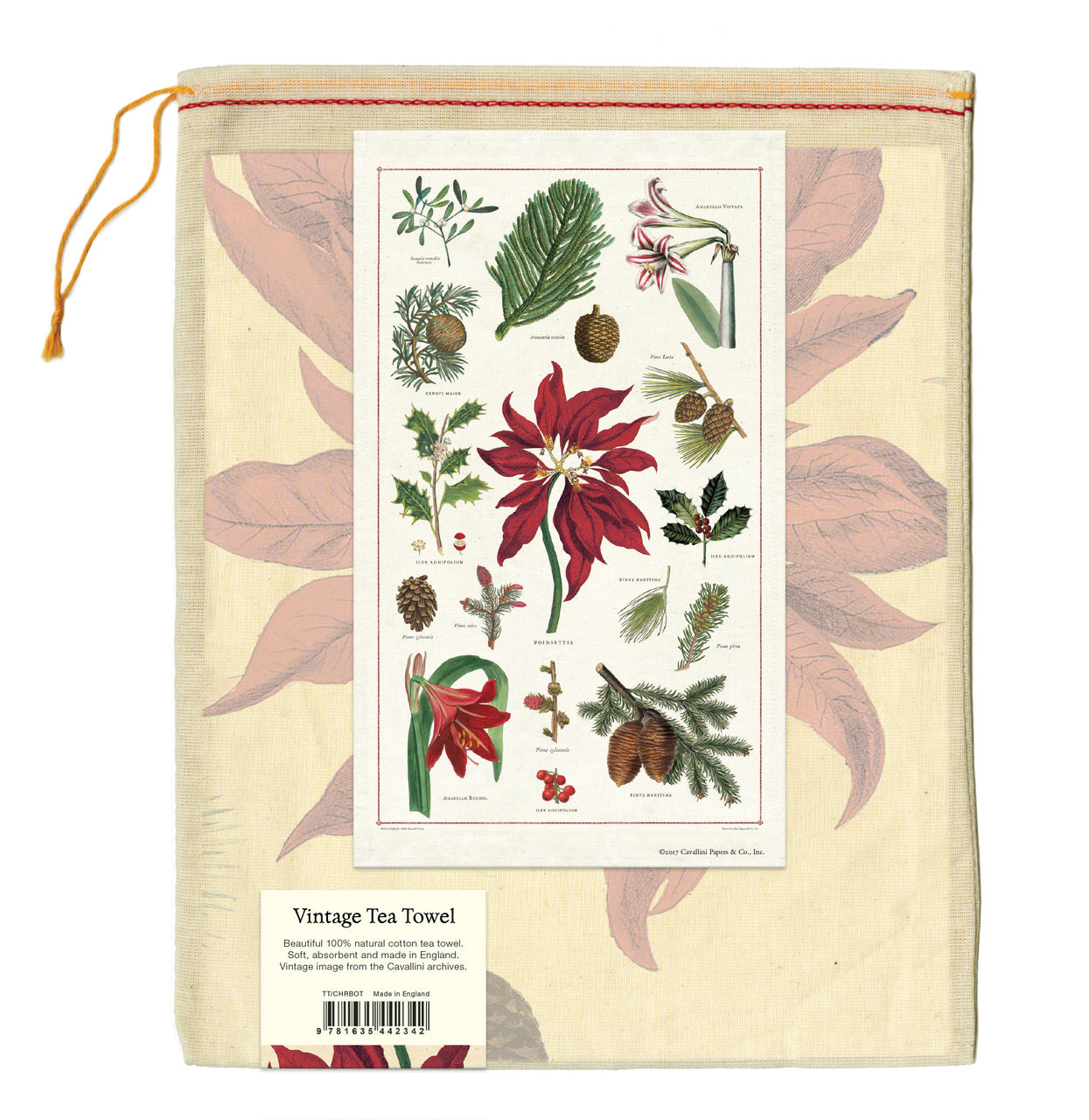 Gift - Vintage Botanica Tea Towel - Buy Online at Annie's Annuals