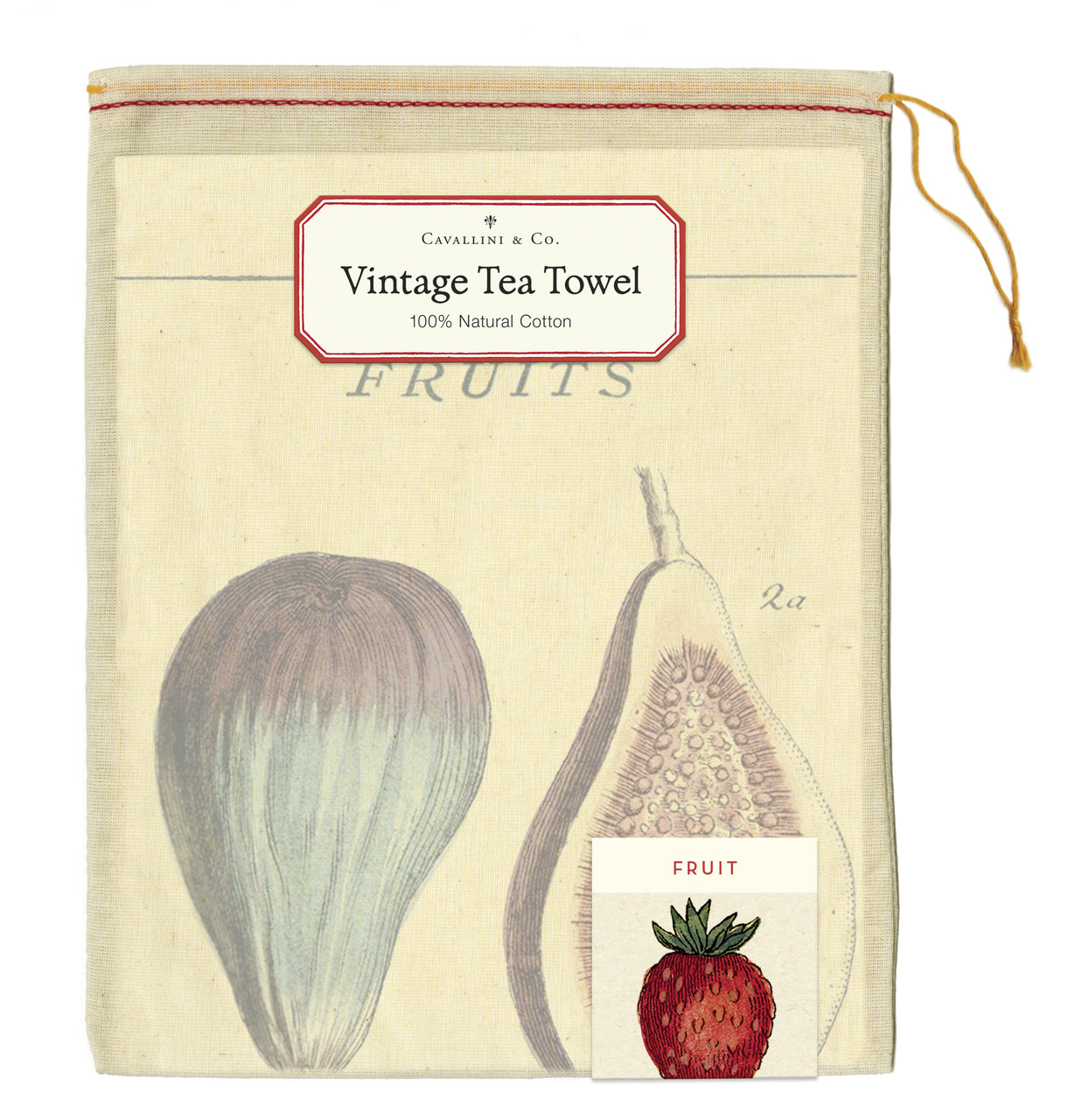 Tea towels come packaged in a hand- sewn muslin bag, making them the perfect gift.