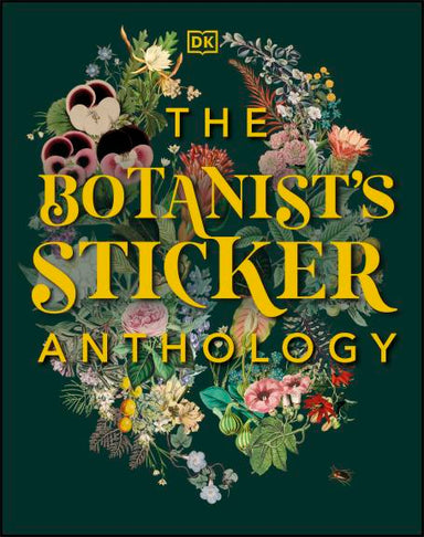 The Botanist's Sticker Anthology contains page after page of beautiful vintage drawings of ornamental flowers, tropical ferns, and other exotic plants and fungi.