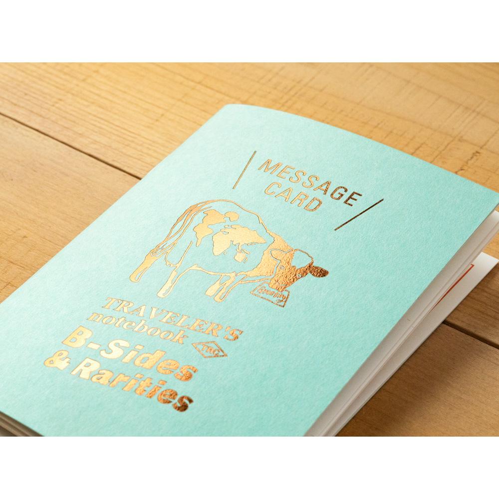 TRAVELER'S notebook B-Sides & Rarities Message Cards- Passport Size