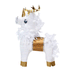 Tabletop Unicorn Pinata with sparkly star headband and golden horn is a great gift for any unicorn fan. 